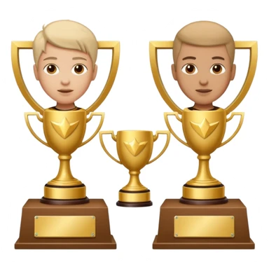 Versus / Duel : deux joueurs + VS, trophée/podium, ou deux écrans avec même objectif. sticker