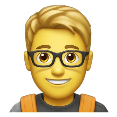 Se gratte le crâne sticker