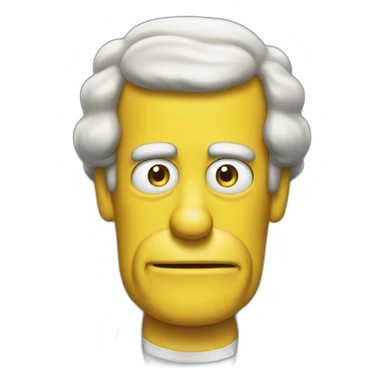 Homer président sticker