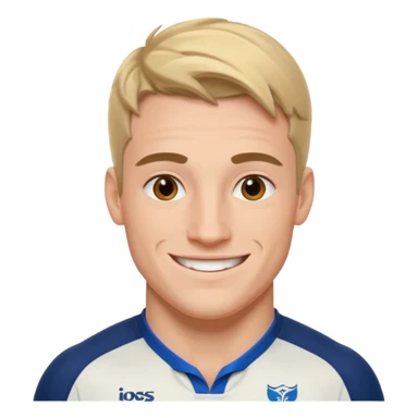 Antoine Dupont le joueur de rugby sticker