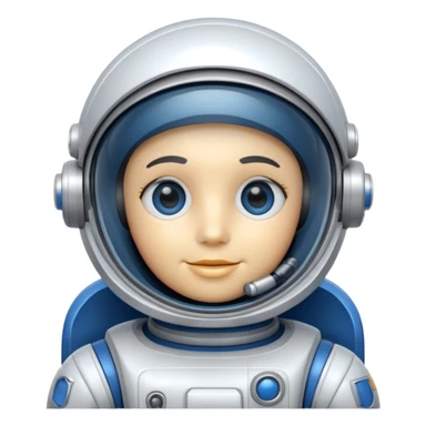 astonaut robot copilot sticker