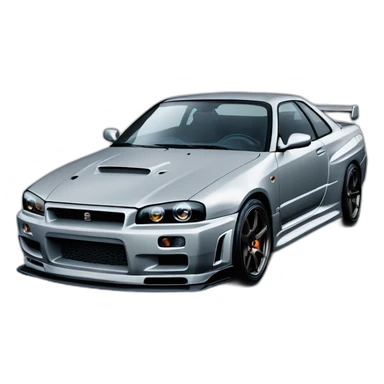 GTR R34 skyline  sticker