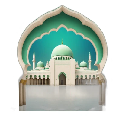 Hassan II Mosque sticker