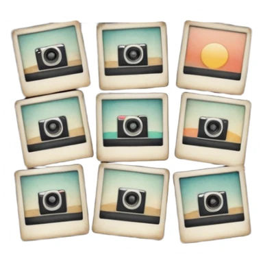 photos framed sticker