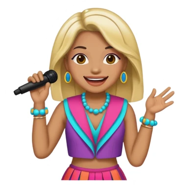 singer sticker emoji
 sticker