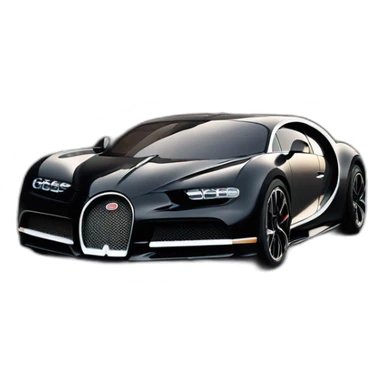 Bugatti la voiture noire sticker