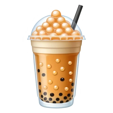 Boba cup sticker