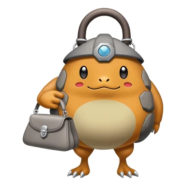 Sassy regirock with a handbag sticker