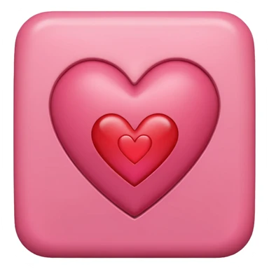 chtel bych pismeno M ze srdicek 💗 tehlech ve ctvrecku z ♥️ sticker