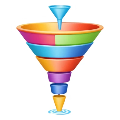 dm funnel sticker