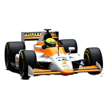 Lando Norris mclaren F1 car sticker