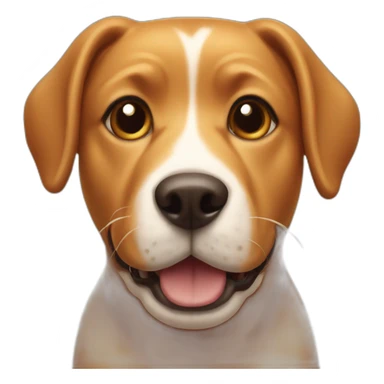 caramel dog sticker
