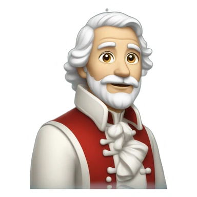 Le Père Noël en colère sticker