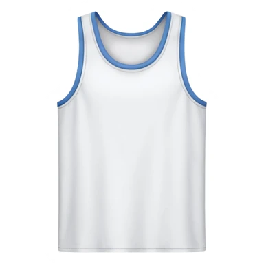 white tank top sticker
