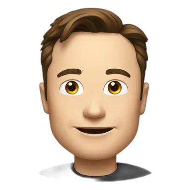 elon musk saying hello sticker