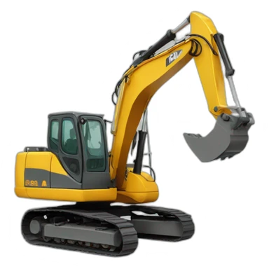 pala para excavar sticker