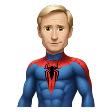 Spider Man Volodumer putin sticker