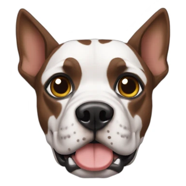 staffordshire pointy ears sticker