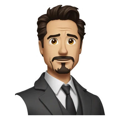 tony stark make funny sticker