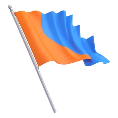 blue flag sticker
