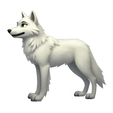 Animal-Jam-Arctic-Wolf full body sticker
