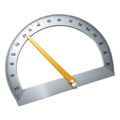 "📏" This emoji is for ruler. Then make an emoji for protractor. sticker