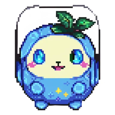 Tamagotchi character sticker