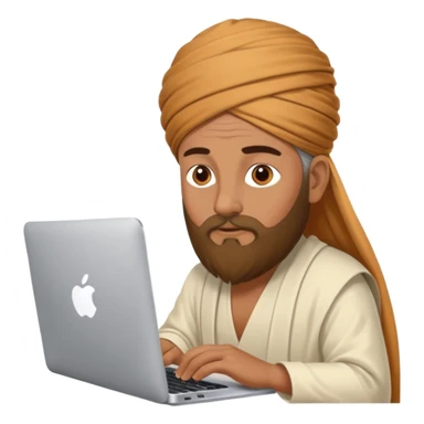 a guru working on his mac sticker