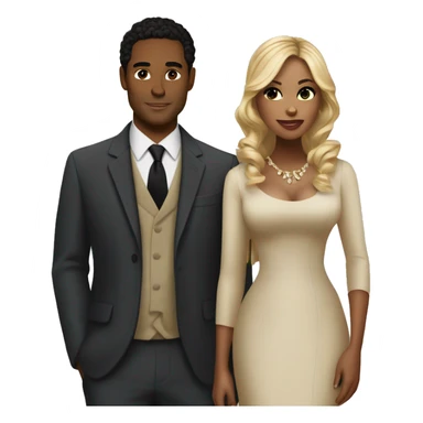dan and serena from gossip girl sticker