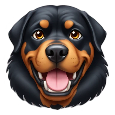 big dog rottweiler sticker