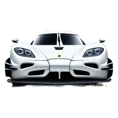 koenigsegg ghost logo sticker