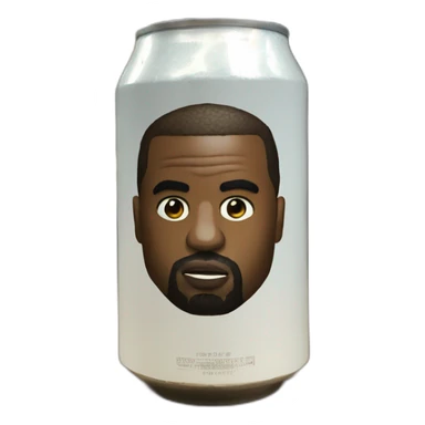 Kanye west beer sticker