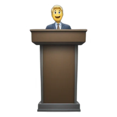 Leadership podium sticker