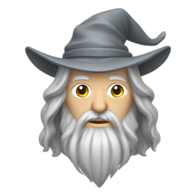 Gandolf the grey sticker