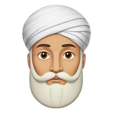 ​Cinematic Realistic Portrait of Suleiman the Magnificent, depicted as a regal Ottoman sultan adorned with a large, white, round, tall turban and a majesti beard, his commanding gaze bathed in warm, historic lighting that exudes timeless authority and grandeur, sticker