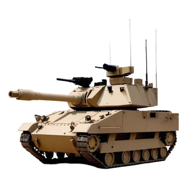 Bradley M2A3 (2019) – Cinematic-realistic Bradley M2A3, its dark sand-colored armor charging forward through a ruined urban landscape. The 25mm Bushmaster cannon fires bursts of tracer rounds as infantry dismount from the rear ramp, moving quickly under cover while the vehicle provides suppressive fire against an unseen enemy. sticker