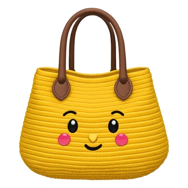 crochet bag sticker