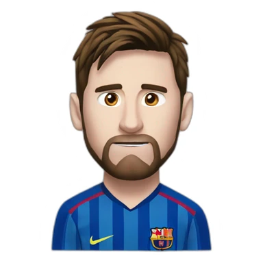 Leo messi missing a penalty sticker