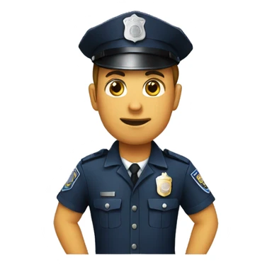 police officer emoji sticker