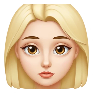 girl with eye bags sticker