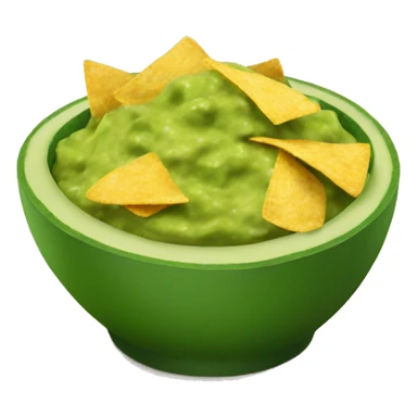 Guacamole and chips  sticker