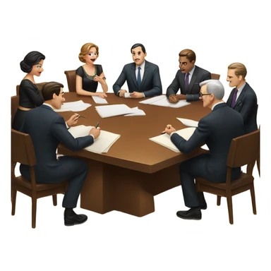 Meeting in the 1950s sticker