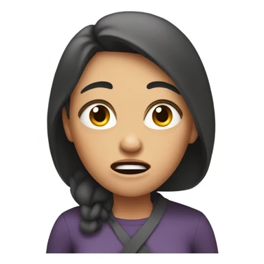 Mom being mad  sticker