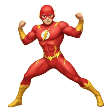 flash man sticker