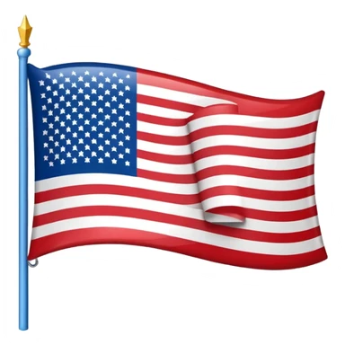 quiero un emoji de USA con su bandera sticker