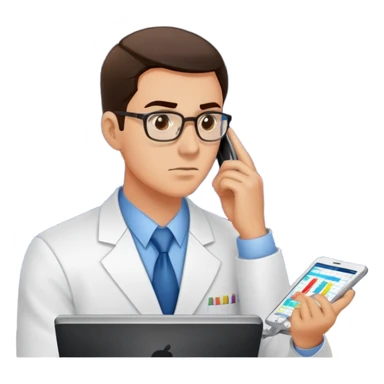 trader sweating while watching stock charts, color #0BD794 sticker