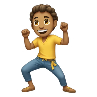 Palo bailando sticker