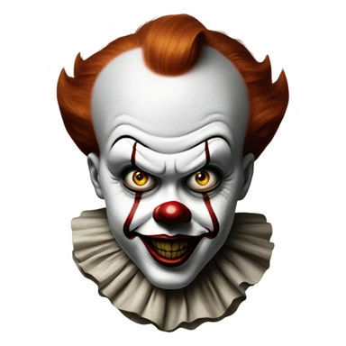 pennywise clown sticker