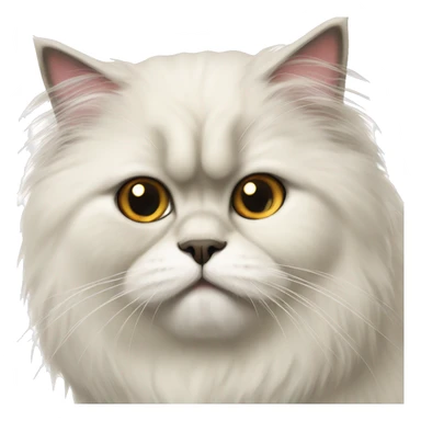 persian himalayan cat  sticker