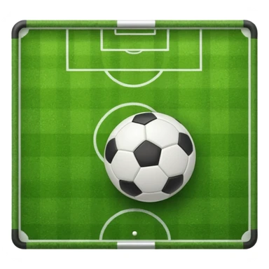 Soccer Field Objects sticker